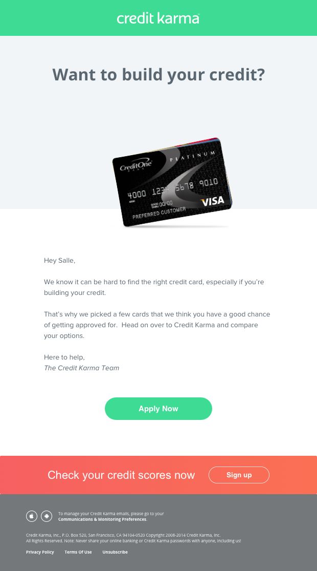 Subprime email, frame 1